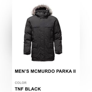 Men’s The North Face MCMURDO PARKA II - BLACK - XL